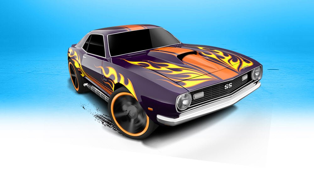 Amazon.com: Hot Wheels, 2015 HW Workshop, '68 Copo Camaro